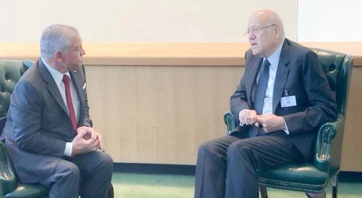 الملك: سنكثف الاتصالات مع الدول المعنية لحل أزمة الكهرباء في لبنان