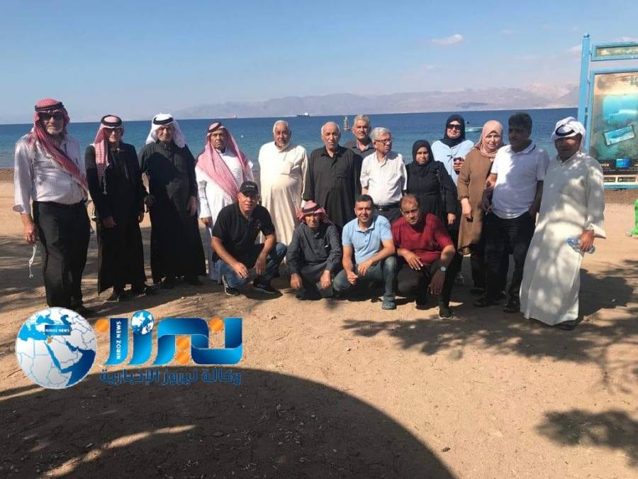 رحلة ترفيهية عائلية لمصابين عسكريين من إقليم الوسط إلى وداي رم والعقبة...صور