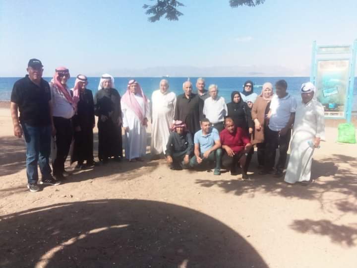 رحلة ترفيهية عائلية لمصابين عسكريين من إقليم الوسط إلى وداي رم والعقبة_صور