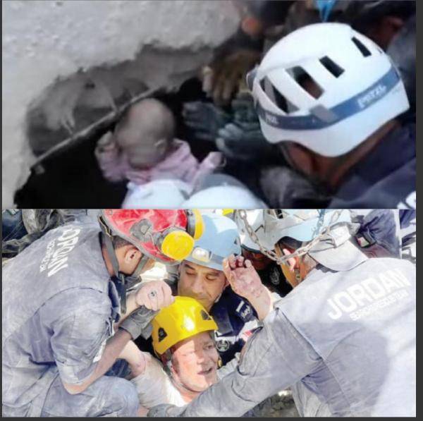 كيف تم انقاذ الطفلة ملاك ورستم من تحت انقاض عمارة اللويبدة؟