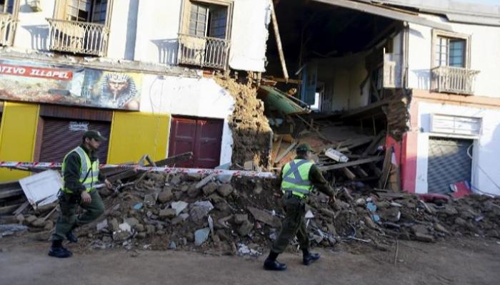 زلزال بقوة 6.2 درجة يضرب غرب تشيلي