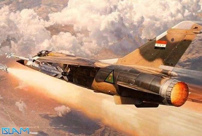 سلاح الجو العراقي يدمر وكراً لإرهابيي (داعش)