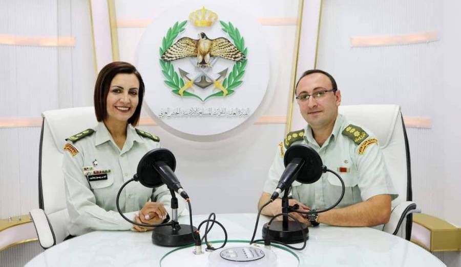 إذاعة الجيش العربي تستضيف النقيب الطبيب سامر بدر