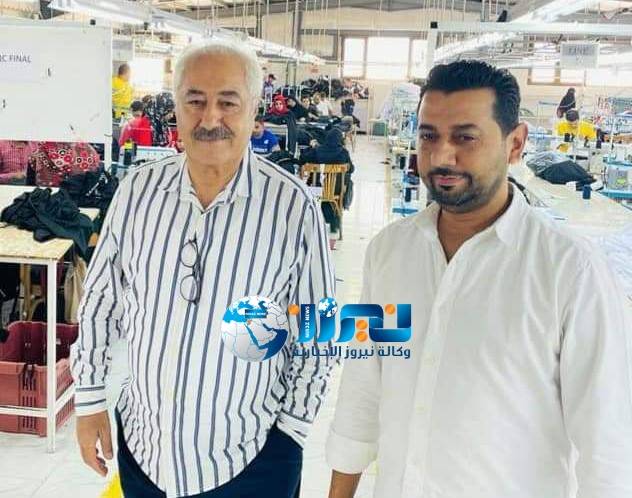 داودية يزور مصنعًا لشاب اردني في الإسكندرية حقق انجازًا باهرًا