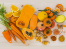 فوائد الفواكه والخضروات البرتقالية