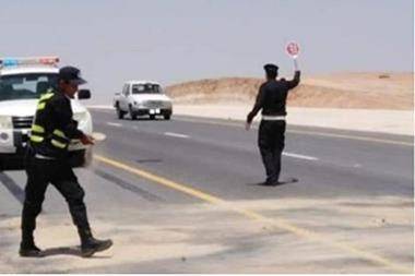 ضبط سائق يقود بسرعة 174 كم ساعة على الصحراوي