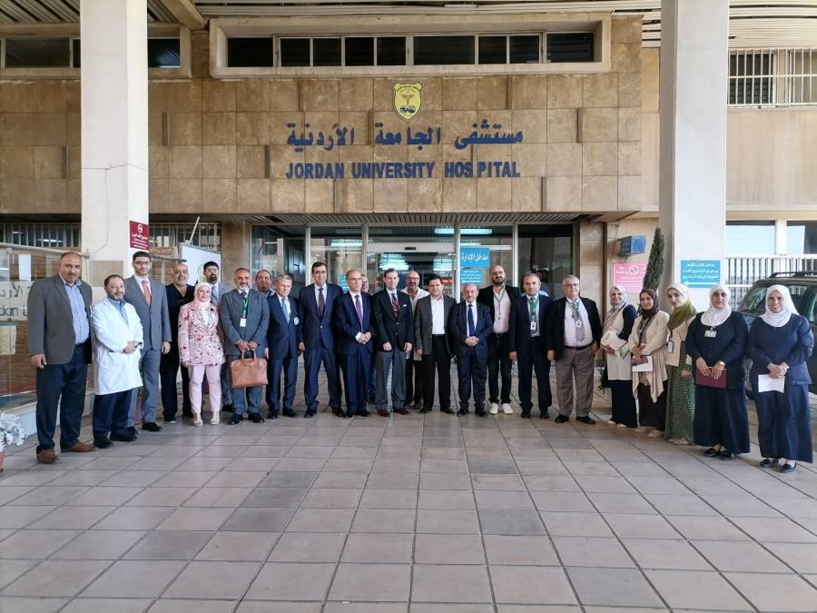 مستشفى الجامعة الأردنية يحصل على شهادة اعتماد المؤسسات الصحية HCAC عن العام 2022
