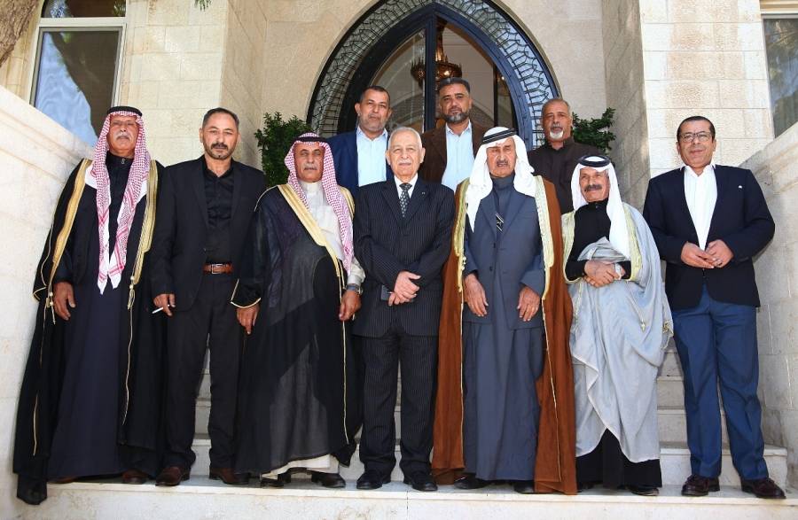 العيسوي يلتقي أبناء محافظة الكرك  برئاسة فادي العمرو ...صور