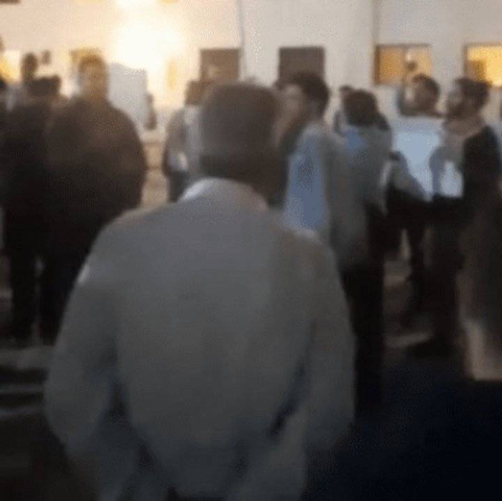 وقفة قرب السفارة الاسرائيلية بعمان