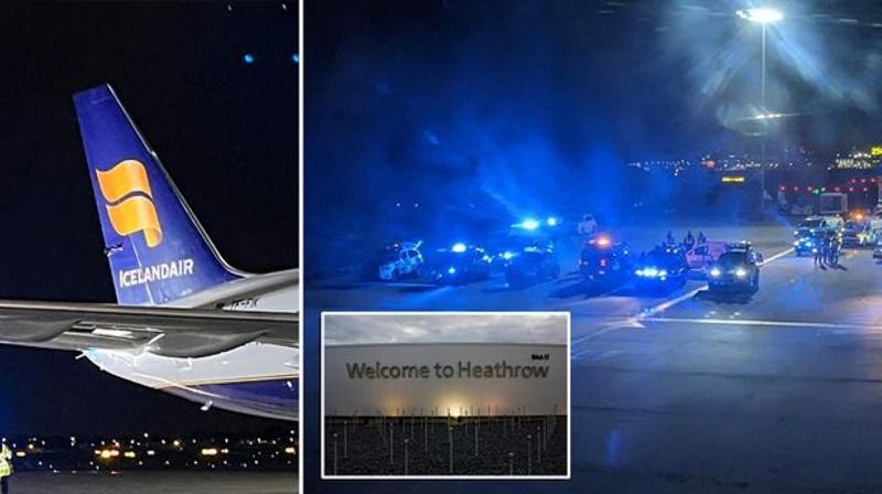 بريطانيا... تصادم بين طائرتين بمطار هيثرو