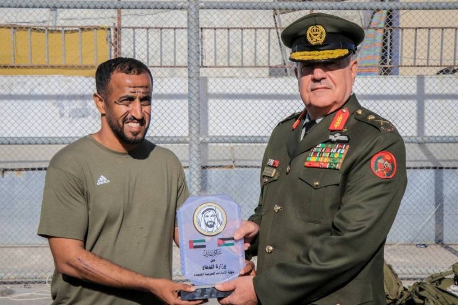 الحنيطي يرعى حفل تخريج دورة لياقة المعركة