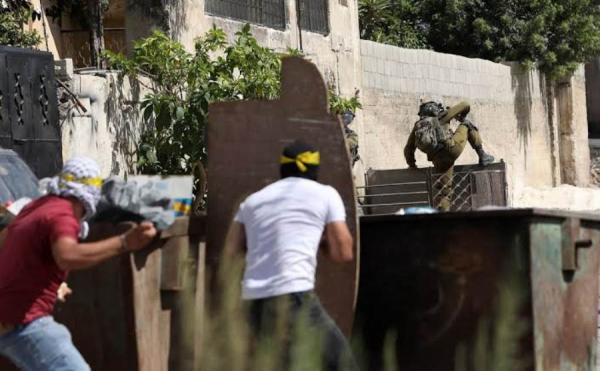 اصابات بمواجهات مع الاحتلال جنوب جنين