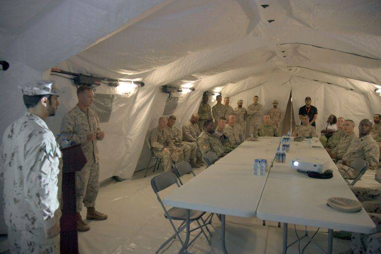 ختام التمرين المشترك بين حرس الرئاسة بالإمارات ومشاة البحرية الأمريكية