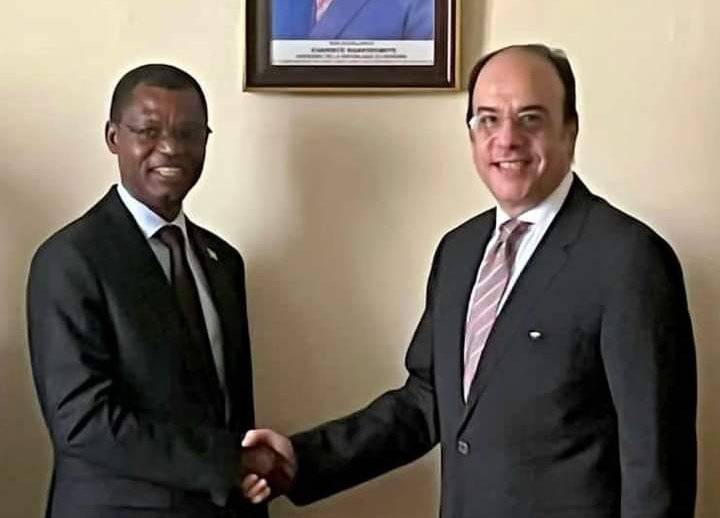 السفير المصري لدى بوروندي يلتقي رئيس مجلس الشيوخ البوروندي