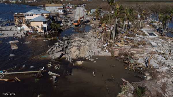 ارتفاع عدد قتلى إيان في الولايات المتحدة