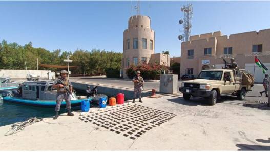 القوة البحرية تحبط محاولة تهريب كمية كبيرة من المواد المخدرة عبر خليج العقبة