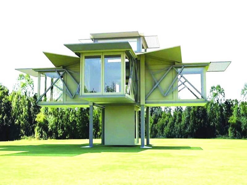 تكلفتها نصف مليون ريال وتركيبها في 8 دقائق.. منازل قابلة للطي