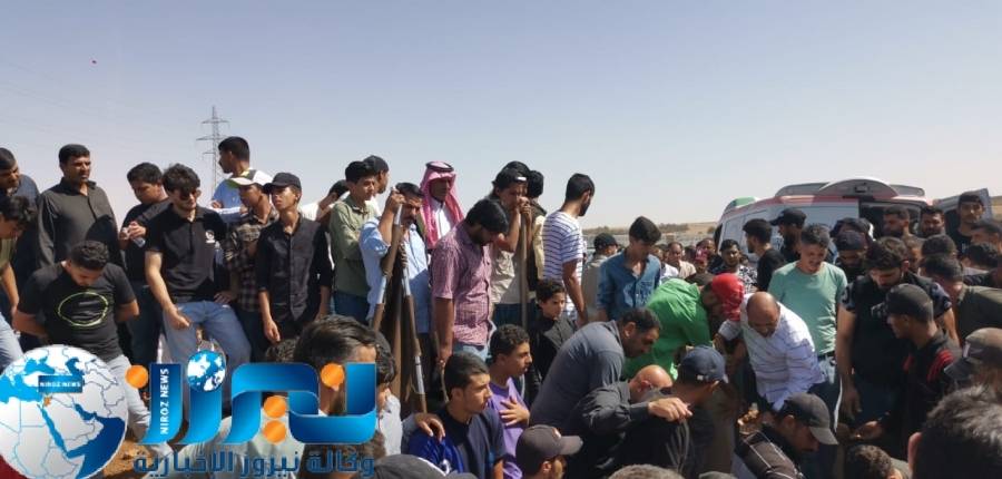 عشيرة الطيب  تُشيّع ابنها وفقيدها الشاب عمر مسلم _صور وفيديو