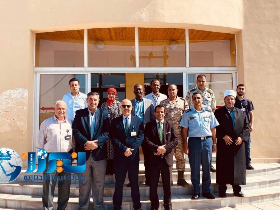 الترك يزور مكاتب ارتباط الهيئة الهاشمية للمصابين العسكريين في مستشفيات عسكرية بإقليم الشمال...صور 