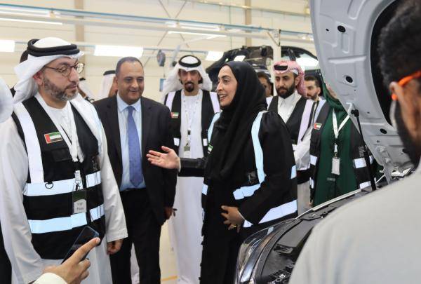 افتتاح مصنع الدماني للسيارات الكهربائية في مدينة دبي الصناعية