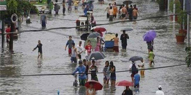إعلان حالة التأهب في بانكوك جراء الأمطار الغزيرة والفيضانات