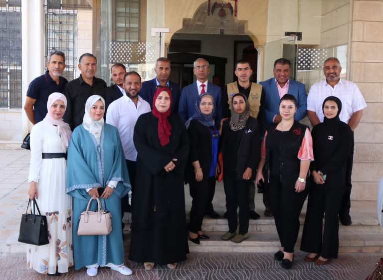 محافظ المفرق سلمان النجادا يلتقي بوفد ملتقى الإعلام للتنمية الثقافية