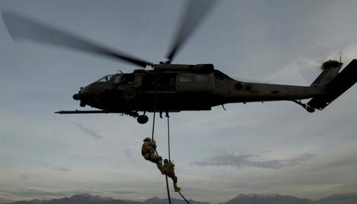 إنزال جوي أمريكي في سوريا