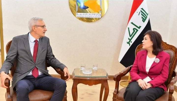 السهيل تستقبل السفير الألمانيّ لدى العراق