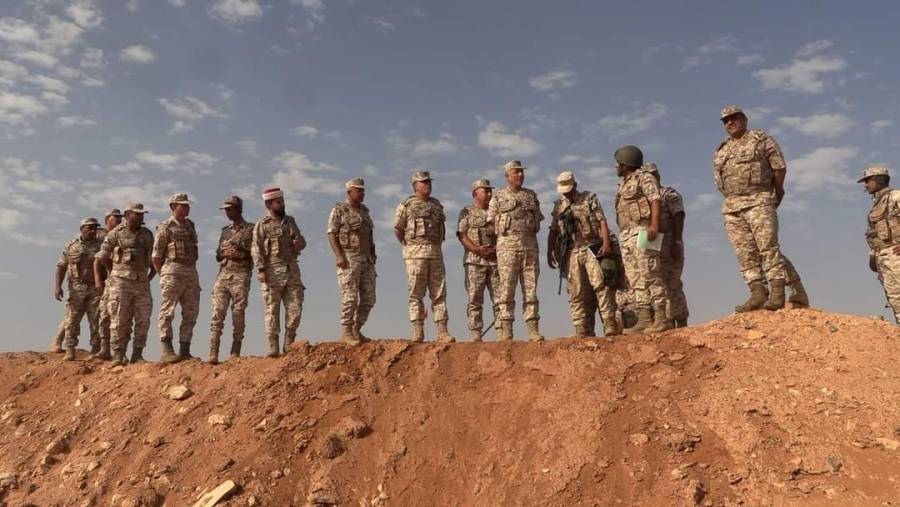 المنطقة العسكرية الشرقية تنفذ تمريناً تعبوياً وثبة الفهد...صور 