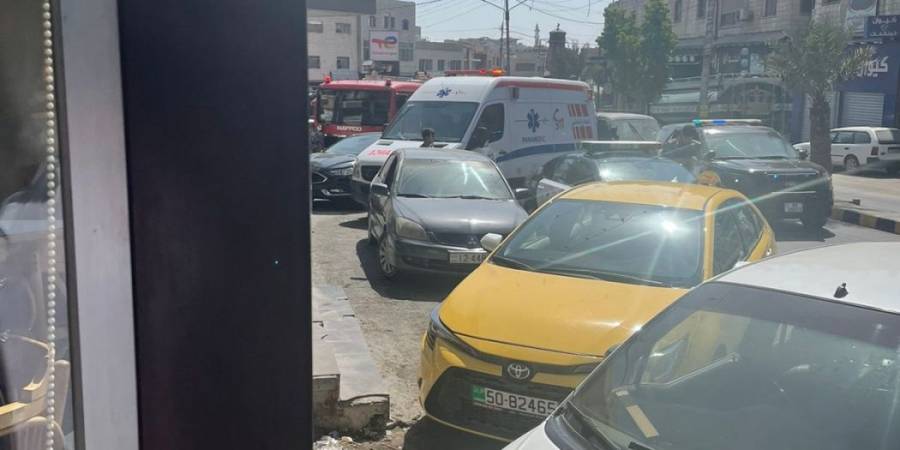 شاب يهدد بالانتحار “حرقاً”  في سحاب