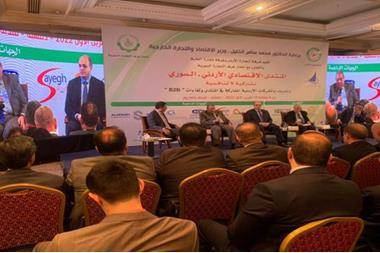 انطلاق فعاليات المنتدى الاقتصادي الأردني السوري في دمشق