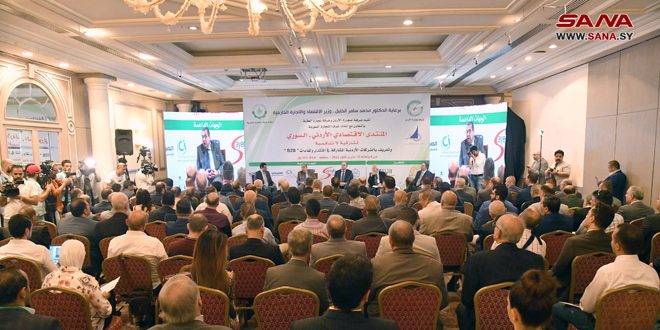 أكثر من 90 شركة ورجل أعمال أردنياً في المنتدى الاقتصادي الأردني السوري بدمشق