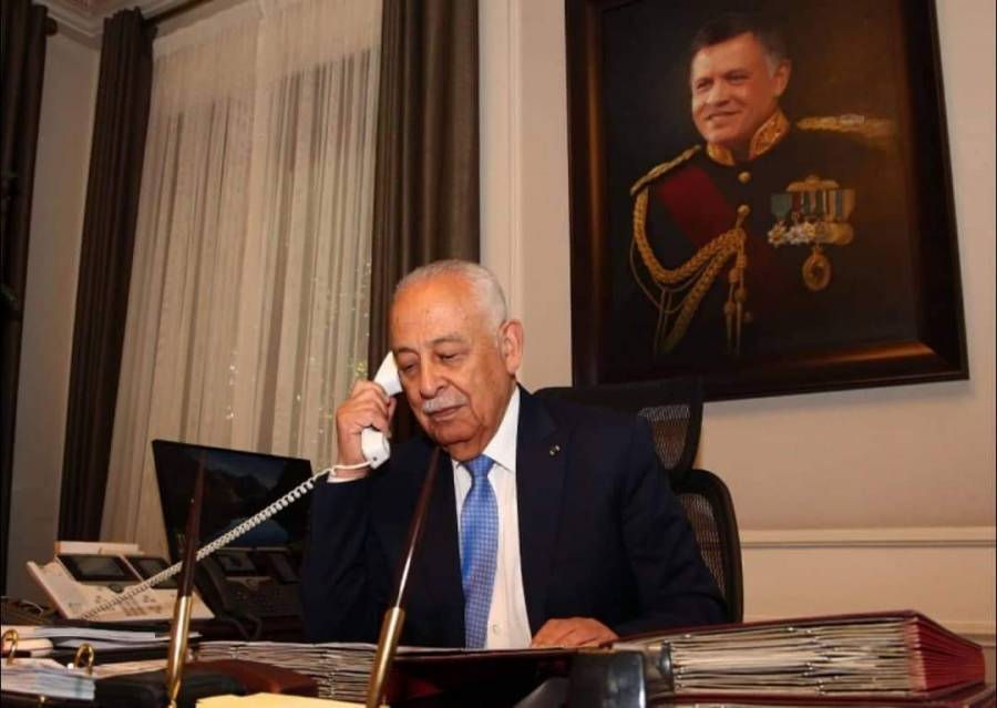 العيسوي ينقل تعازي الملك الى الحوامدة