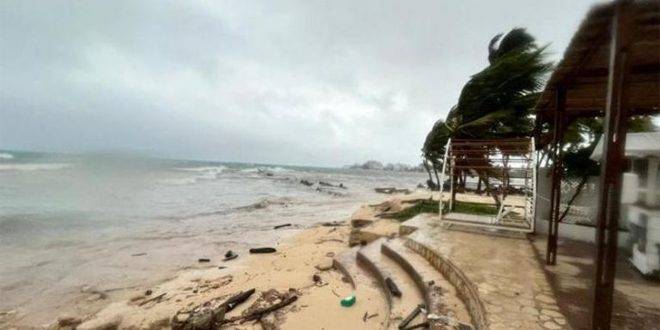 الإعصار جوليا يجتاح نيكاراغوا