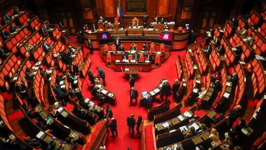 مجلسي الشيوخ والنواب الإيطاليين الجدد يعقدان أولى جلساتهم الخميس المقبل