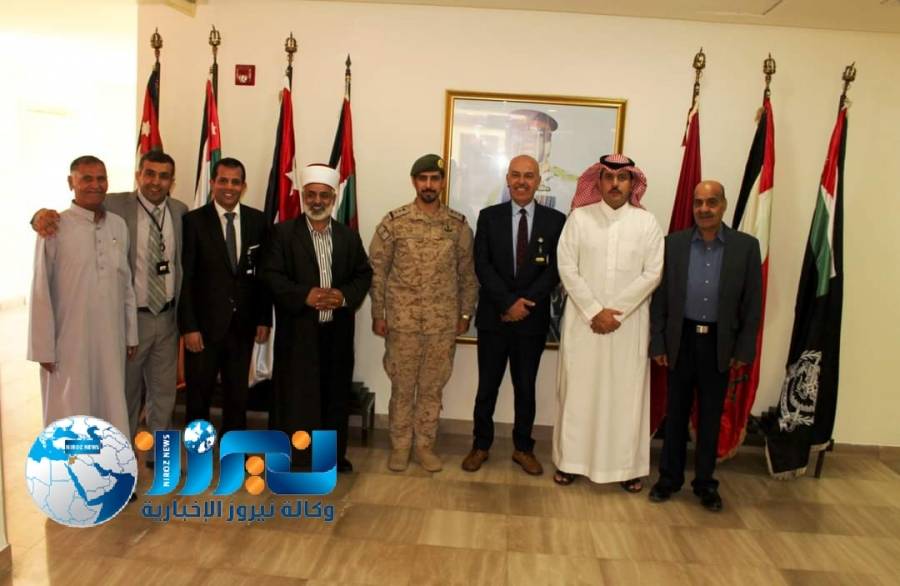 بحث التعاون بين الهاشمية للمصابين العسكريين والملحقية العسكرية السعودية....صور 