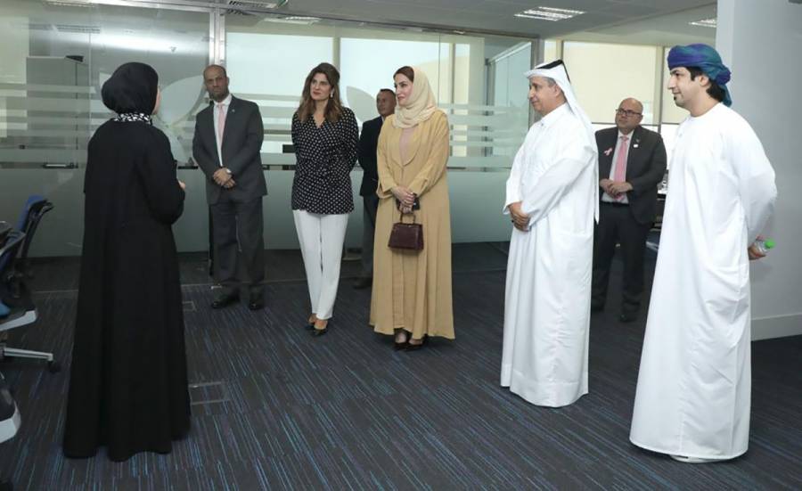 الأميرة دينا مرعد تبحث تعزيز التعاون مع الجمعية القطرية للسرطان