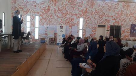 ورشة حول سرطان الثدي في مركز شابات لواء ناعور النموذجي