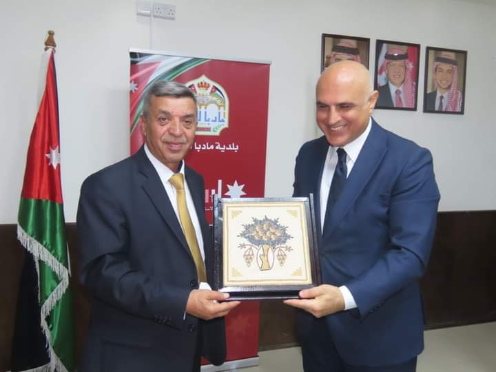 رئيس بلدية مادبا يستقبل السفير الأذربيجاني ايلدر سليموف_صور