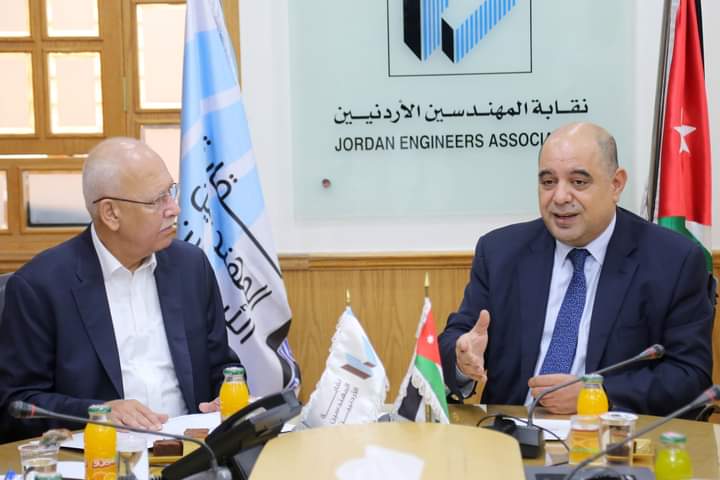 المهندسين تستقبل وزير الاقتصاد الرقمي وتؤكد على وجود منصة وطنية جامعة لتدقيق المخططات الهندسية الكترونيا