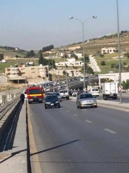 أزمة سير خانقة .. إغلاق جسر أم النعاج بالاتجاهين 6 أيام للصيانة