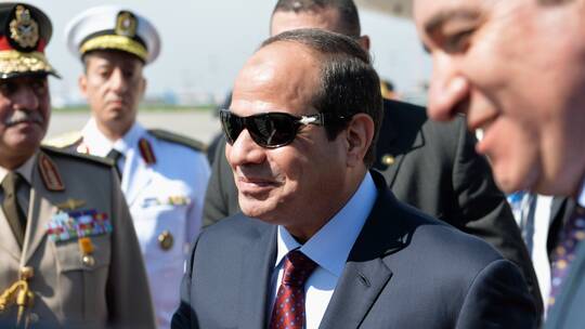 السيسي يتحدث عن التحديات في مصر