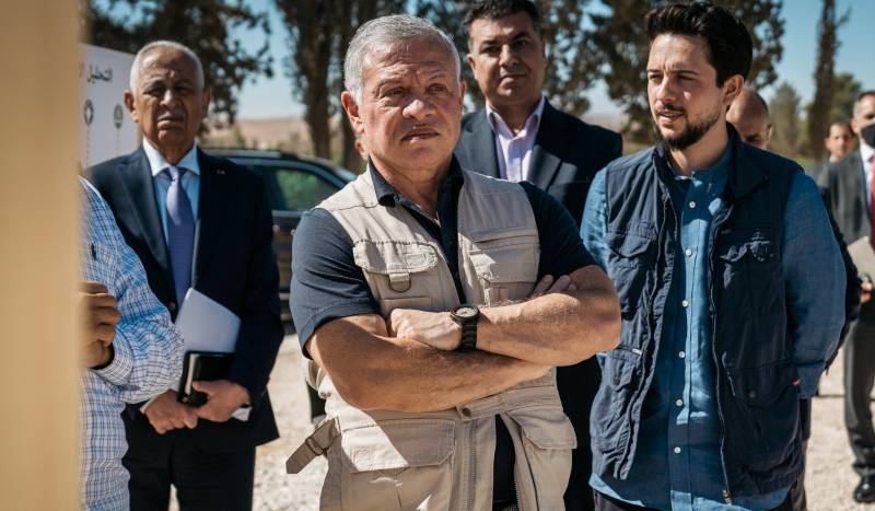 الملك يتفقد محطة اوهيدة الزراعية بالبادية الجنوبية ويعدّها نموذجا للشراكة بين القطاعين العام والخاص