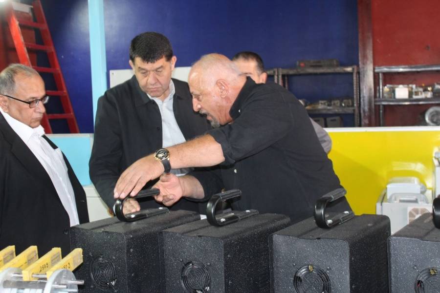 جولة تفقدية لوزير العمل في  محافظات جرش والمفرق واربد