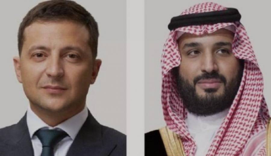 تفاصيل المكالمة الهاتفية بين ولي العهد السعودي والرئيس الأوكراني
