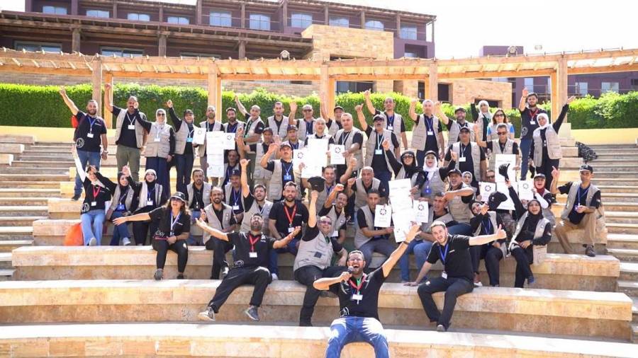 مبادرة حقق تنظم فعاليّة بناء الفريق