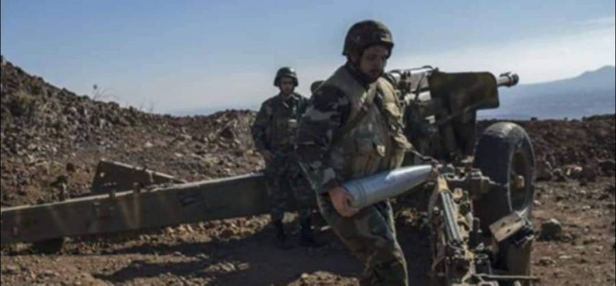 الجيش السوري ضمن عملية أمنية يقتل مجموعة ارهابية من  تنظيم  داعش ... تفاصيل 