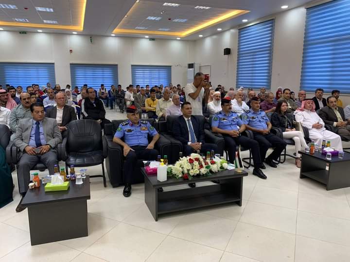 افتتاح جدارية تحت عنوان لا للمخدرات  في محافظة اربد _صور