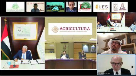 تعاون بين جائزة خليفة ووزارة الزراعة المكسيكية لتنظيم المهرجان الدولي الأول للتمور