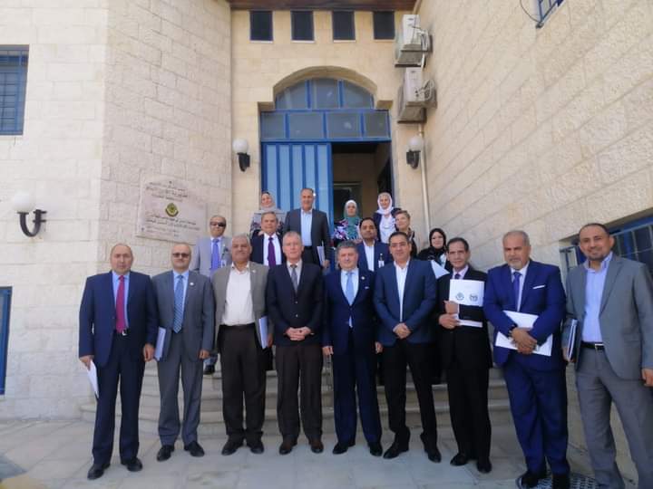 وفد من جمعية عون الوطنية  يزورون ادارة مكافحة المخدرات